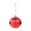 8 Pack 8cm Christmas Baubles - Festive Fun