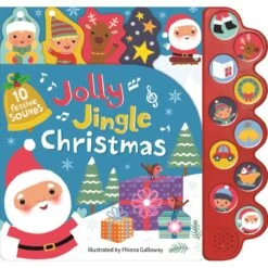 Jolly Jingle Christmas 10 Button Sound Book -Christmas Gift Shop 3e7dfbfb 77d4 4db4 8697 a3be259e2ec9