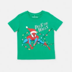 Spider-Man License Christmas Print T-shirt -Christmas Gift Shop 42b53090 adc8 4d9a a1c1 cdf870502e87