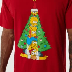 Simpsons License Christmas T-shirt -Christmas Gift Shop 4431a18d 82ae 464b 9c52 e2f202ad7f1c