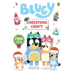 Bluey Christmas Craft - Book