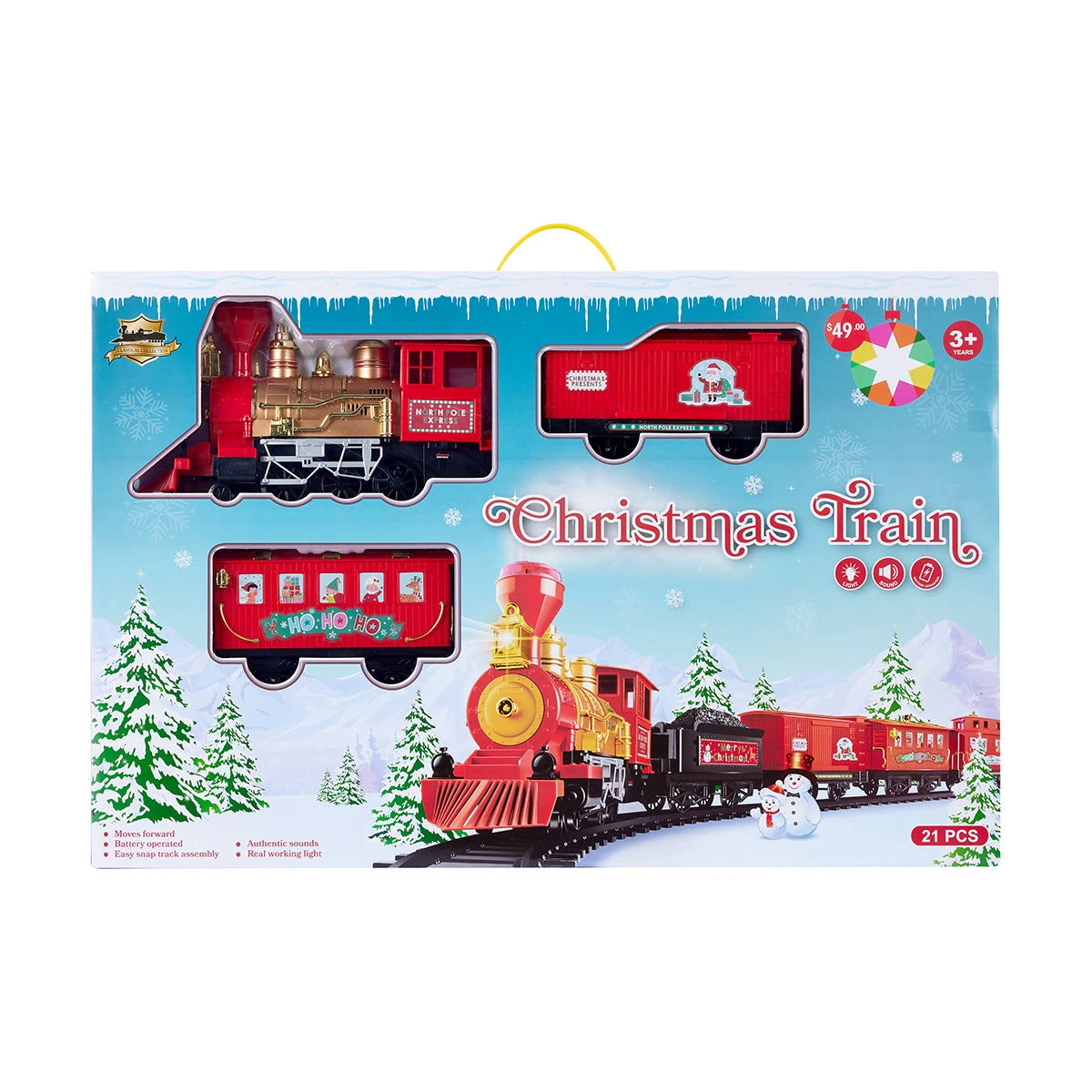 21 Piece Christmas Train 2 21 Piece Christmas Train - Image 2