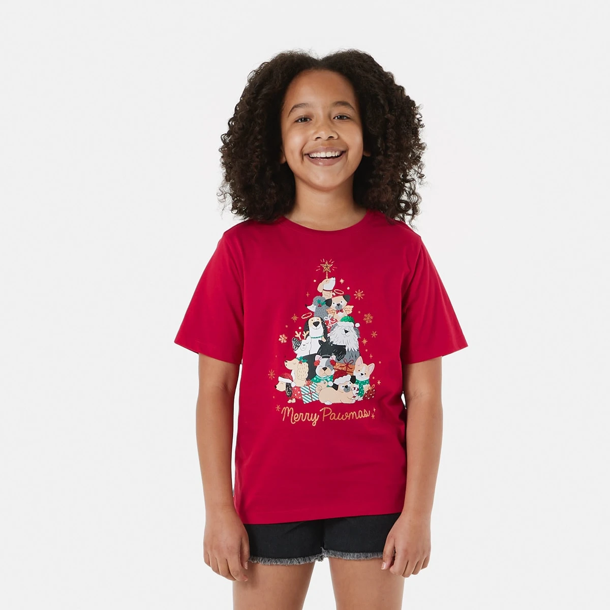 Glitter Christmas T-shirt 4 Glitter Christmas T-shirt - Image 4