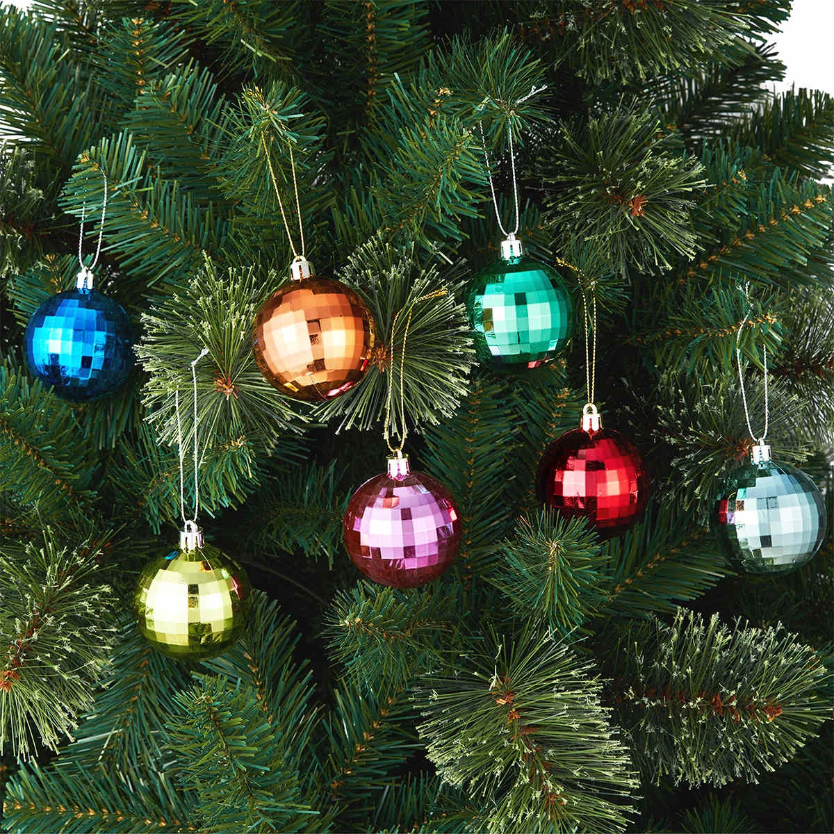 47 Pack 6cm Christmas Baubles Festive Fun 1 47 Pack 6cm Christmas Baubles Festive Fun