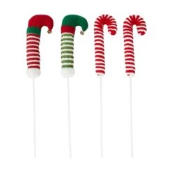 2 Pack Christmas Novelty Plush Tree Picks - Assorted -Christmas Gift Shop 48c37849 4e39 417f befd 881da4b95482
