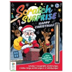 Scratch Surprise: Happy Christmas - Book
