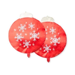 4 Pack Christmas Bauble Balloons -Christmas Gift Shop 4a534b5b 17e0 4e52 826b d6cda405cfef