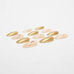 OXX Cosmetics All Is Bright 24 Pack False Nails With Adhesive - Coffin Shape, Christmas Reindeer And Glitter 7 OXX Cosmetics All Is Bright 24 Pack False Nails With Adhesive - Coffin Shape, Christmas Reindeer And Glitter -Christmas Gift Shop 4a5bd349 b281 4839 9369 878f4fda87dc