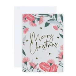 Hallmark 10 Pack Boxed Charity Christmas Cards - Festive Wattle And Gumnuts