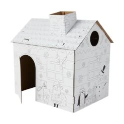 11 Piece Colour Your Own Christmas Gingerbread House