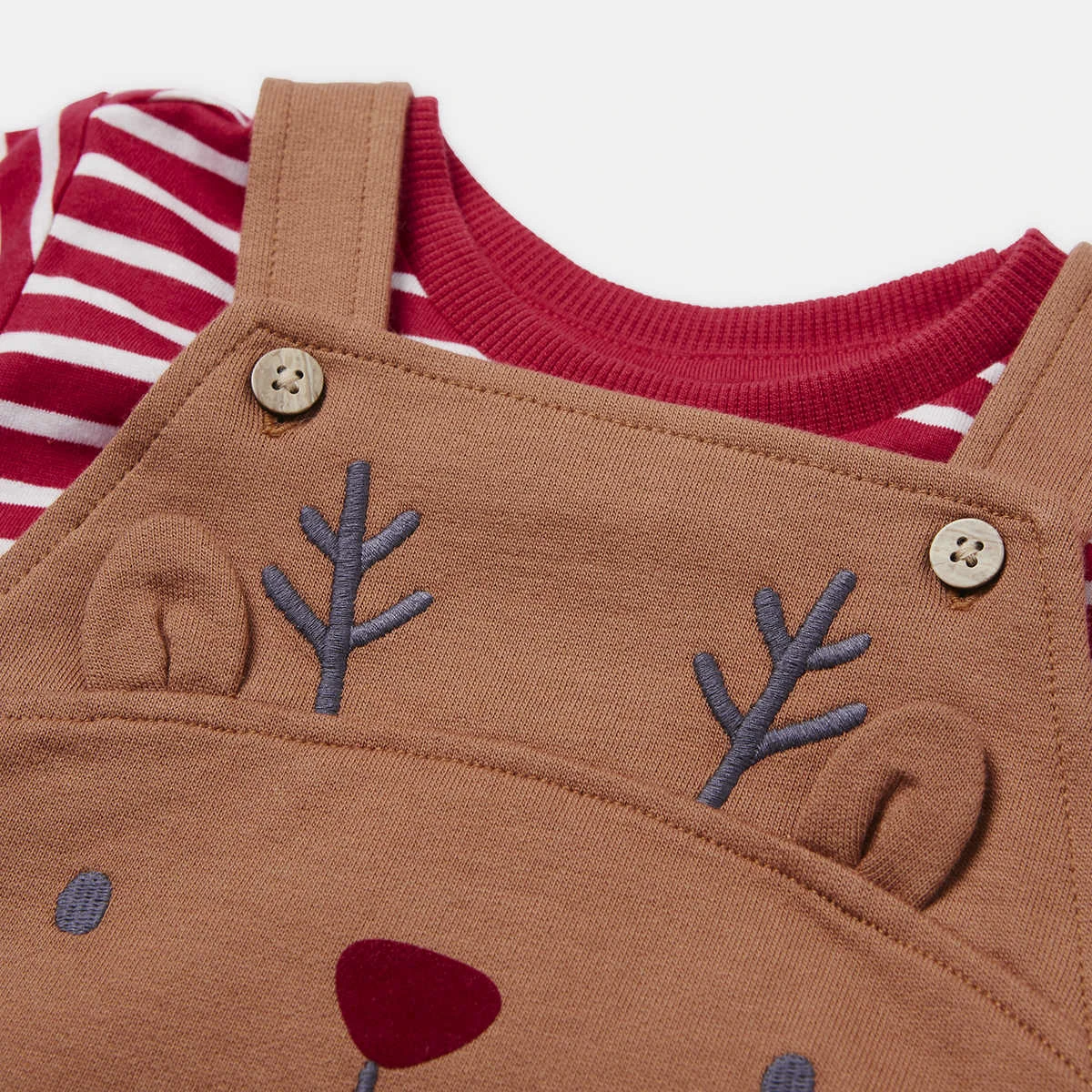 Christmas Dungaree Set 2 Christmas Dungaree Set - Image 2