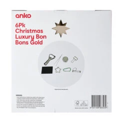 6 Pack Christmas Luxury Bon Bons - Gold Look -Christmas Gift Shop 4e23caf8 83bd 4ac1 8dcc 8327627f900b