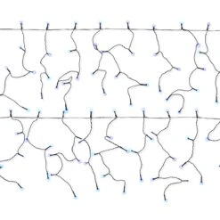 Solar Powered 200 LED Christmas Blue Icicle Lights - 3.9m -Christmas Gift Shop 4eb4d0ae 012c 4fee 9ba2 00d44421dd4a