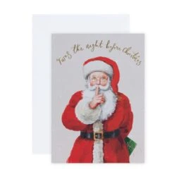 Hallmark 10 Pack Boxed Charity Christmas Cards - Shhh! Santa's Here! -Christmas Gift Shop 4f5d69c2 2b8a 4b9b 9bd1 f7a40f904505