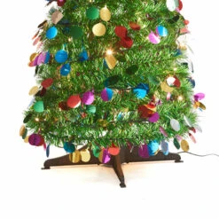 Low Voltage 1.2m Christmas Light Up Tinsel Tree - Assorted -Christmas Gift Shop 4fb1d18f eba3 41b0 ab08 717fb418575d