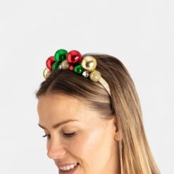 Christmas Bells Headband - Gold Tone, Red And Green 7 Christmas Bells Headband - Gold Tone, Red And Green -Christmas Gift Shop 50c23dae a849 4e00 83d8 d79f53838fc8