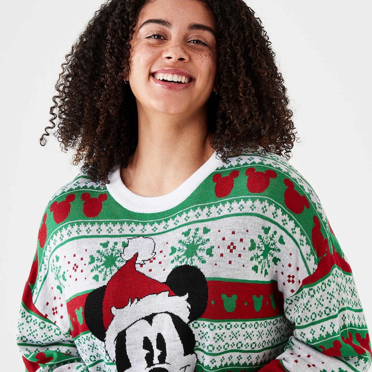 Long Sleeve Mickey Mouse License Christmas Jumper 4 Long Sleeve Mickey Mouse License Christmas Jumper - Image 4