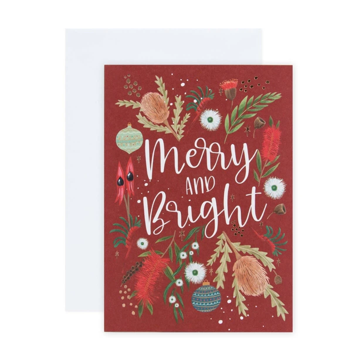 Hallmark 10 Pack Boxed Charity Christmas Cards - Native Flora 2 Hallmark 10 Pack Boxed Charity Christmas Cards - Native Flora - Image 2