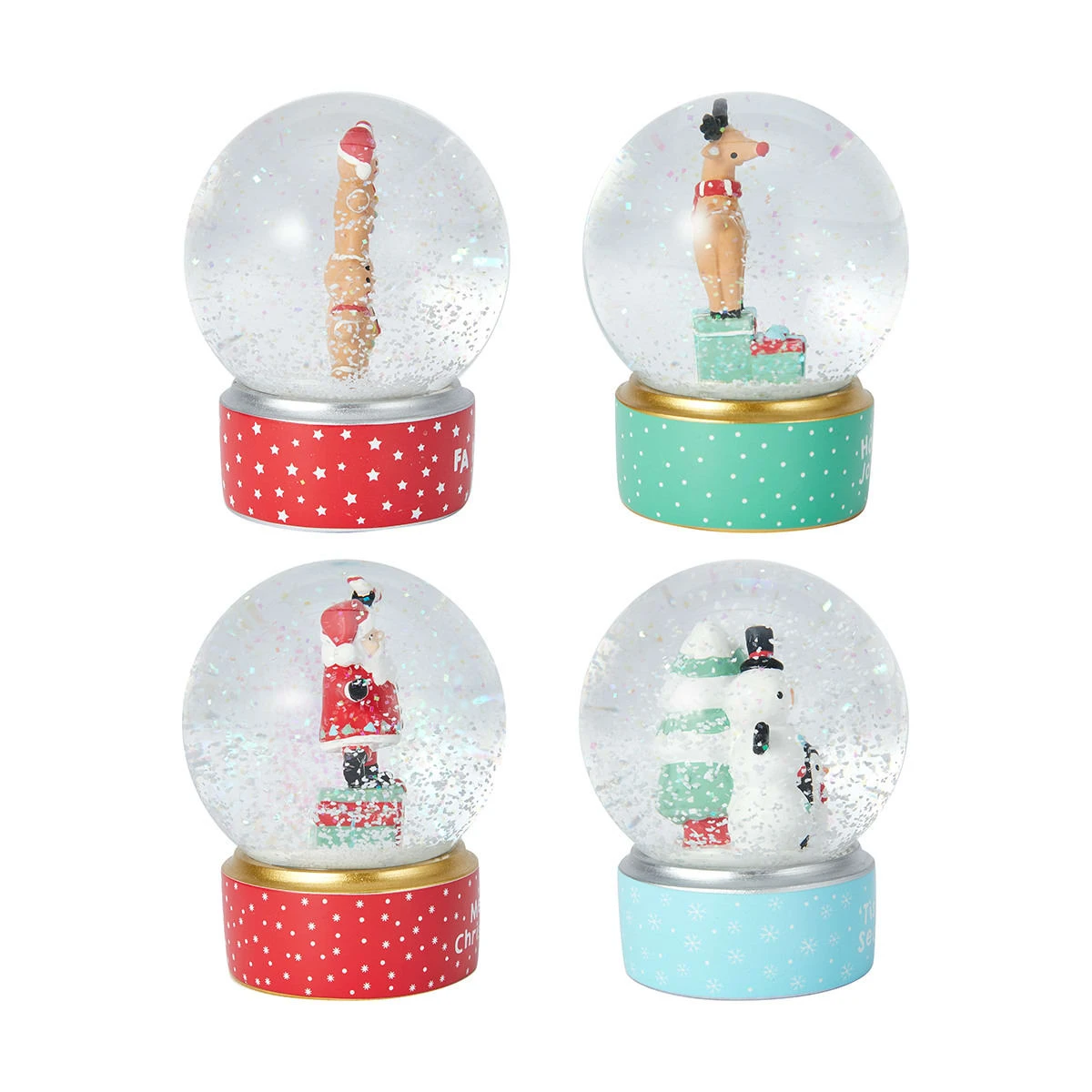 Christmas Novelty Snow Globe - Assorted 5 Christmas Novelty Snow Globe - Assorted - Image 5
