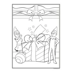 The Elf On The Shelf: A Christmas Tradition Bubble Sticker Colouring Book -Christmas Gift Shop 534fb58e 0704 4680 83b1 b3a3f8526e38