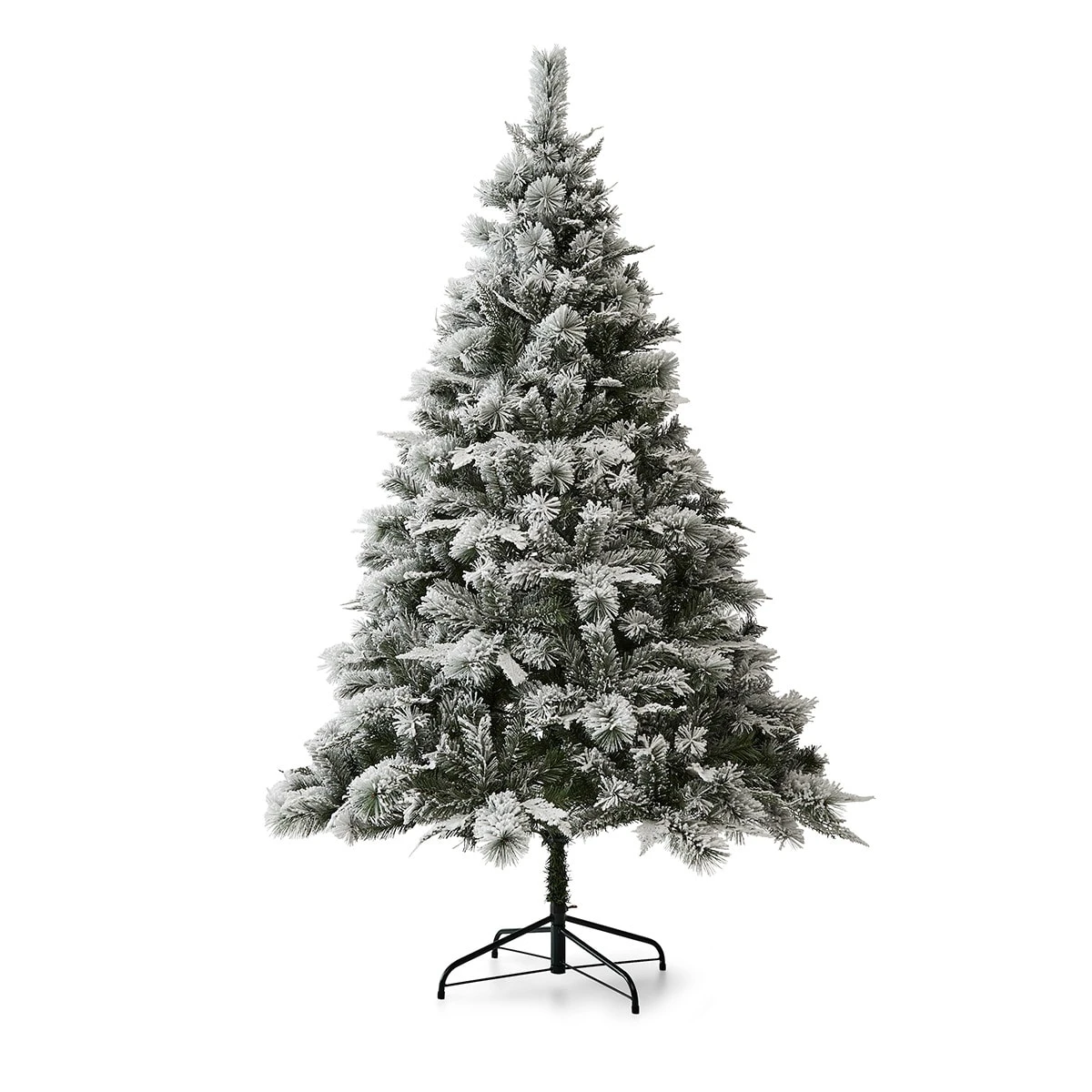 2.13m (7ft) Prelit Snowy Christmas Tree - (K) 6 2.13m (7ft) Prelit Snowy Christmas Tree - (K) - Image 6
