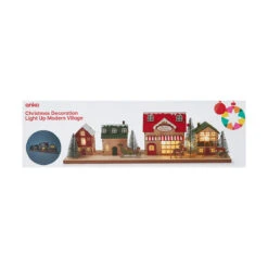 Christmas Decoration Light Up Modern Village -Christmas Gift Shop 5577a0ed 7549 4a94 bcbe e96ed49aeb7c