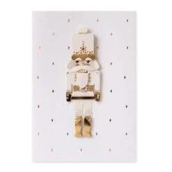 Hallmark Signature Christmas Card - Nutcracker Doll