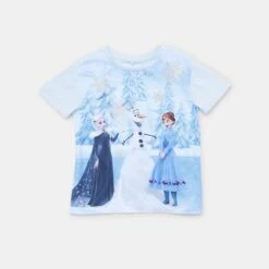 Frozen License Christmas T-shirt -Christmas Gift Shop 55e2065b 3bb0 41e6 9226 176b00b42d31