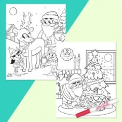 INKredibles Christmas ColourBurst Mess-Free Activity Kit - Book -Christmas Gift Shop 5602918a f169 4614 b692 c0ba8fd2b902
