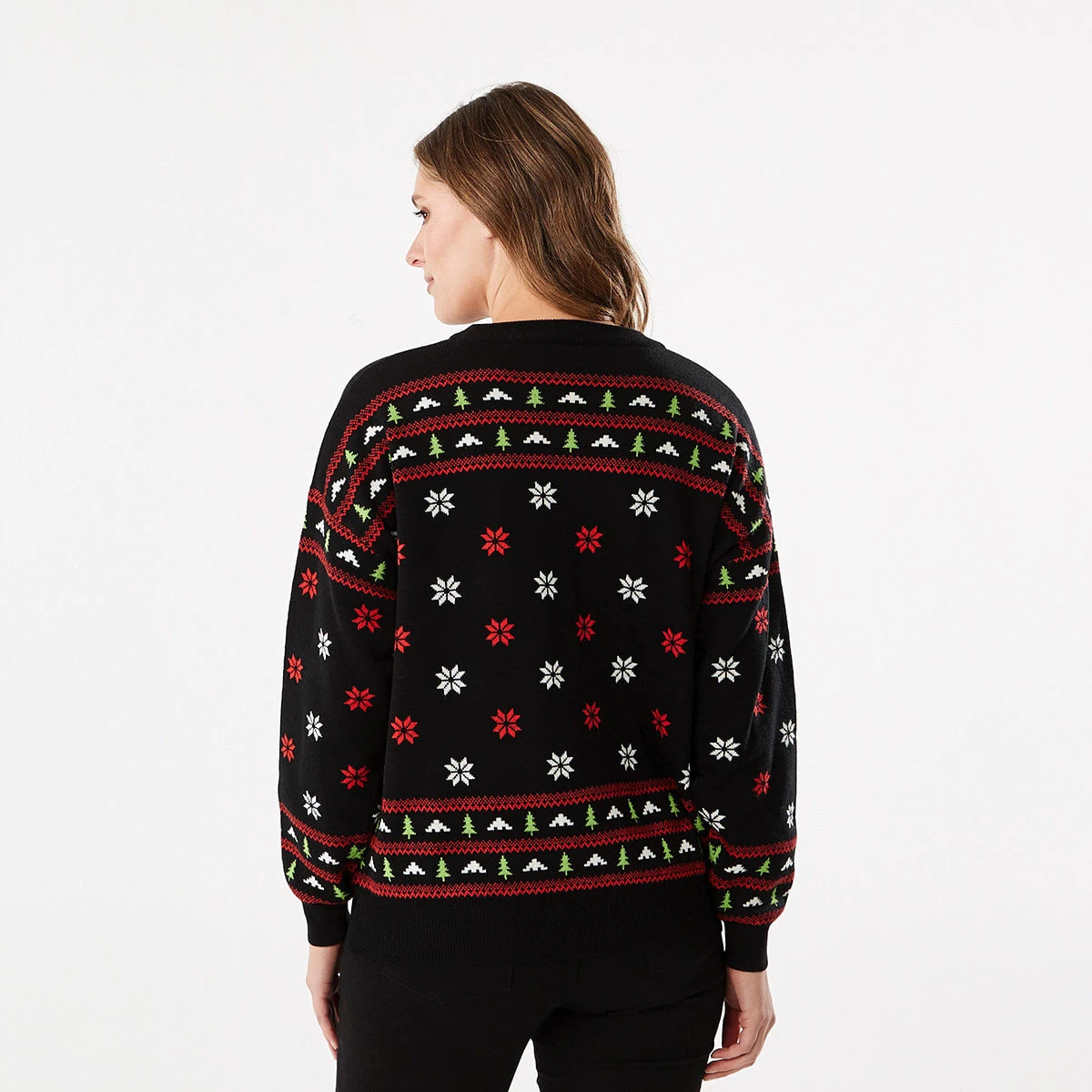 Long Sleeve Pink Floyd License Christmas Jumper 3 Long Sleeve Pink Floyd License Christmas Jumper - Image 3