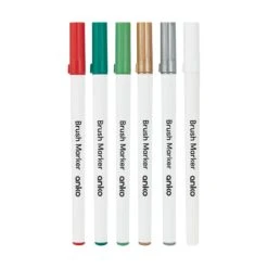 6 Pack Christmas Paint Markers