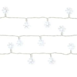 Battery Operated 24 LED Christmas Novelty String Lights - Assorted