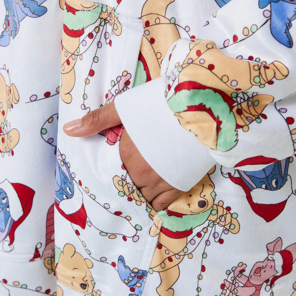 Winnie The Pooh License Christmas Pull Over Gown 1 Winnie The Pooh License Christmas Pull Over Gown