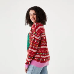 Long Sleeve The Grinch License Christmas Jumper