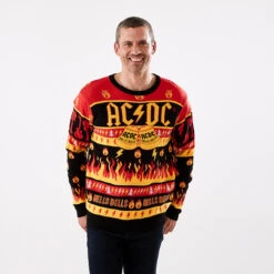 AC/DC License Christmas Sweater -Christmas Gift Shop 60234ce8 45fa 4f51 8fcc cd7a4049d7f0