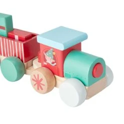 Christmas Wooden Train