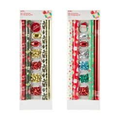 4 Pack Christmas Gift Wrapping Set - Assorted -Christmas Gift Shop 619c3653 9f12 4672 ba60 1465231a4dd1