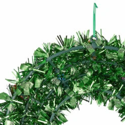 43cm Christmas Tinsel Wreath