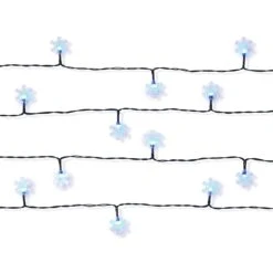 Low Voltage 25 LED Christmas Snowflake String Lights - Assorted, 3.6m -Christmas Gift Shop 63304d9e adee 4b78 895a fcb13e402ec8