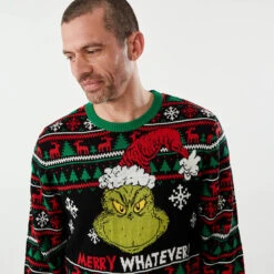The Grinch License Christmas Sweater -Christmas Gift Shop 63f8b196 99b0 41a7 977b 5ab389f3a606