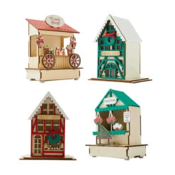 Christmas Decoration Light Up Mini Village - Assorted -Christmas Gift Shop 64243df3 b560 4379 a980 8e26f9824345