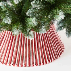 Christmas Candy Cane Tree Collar