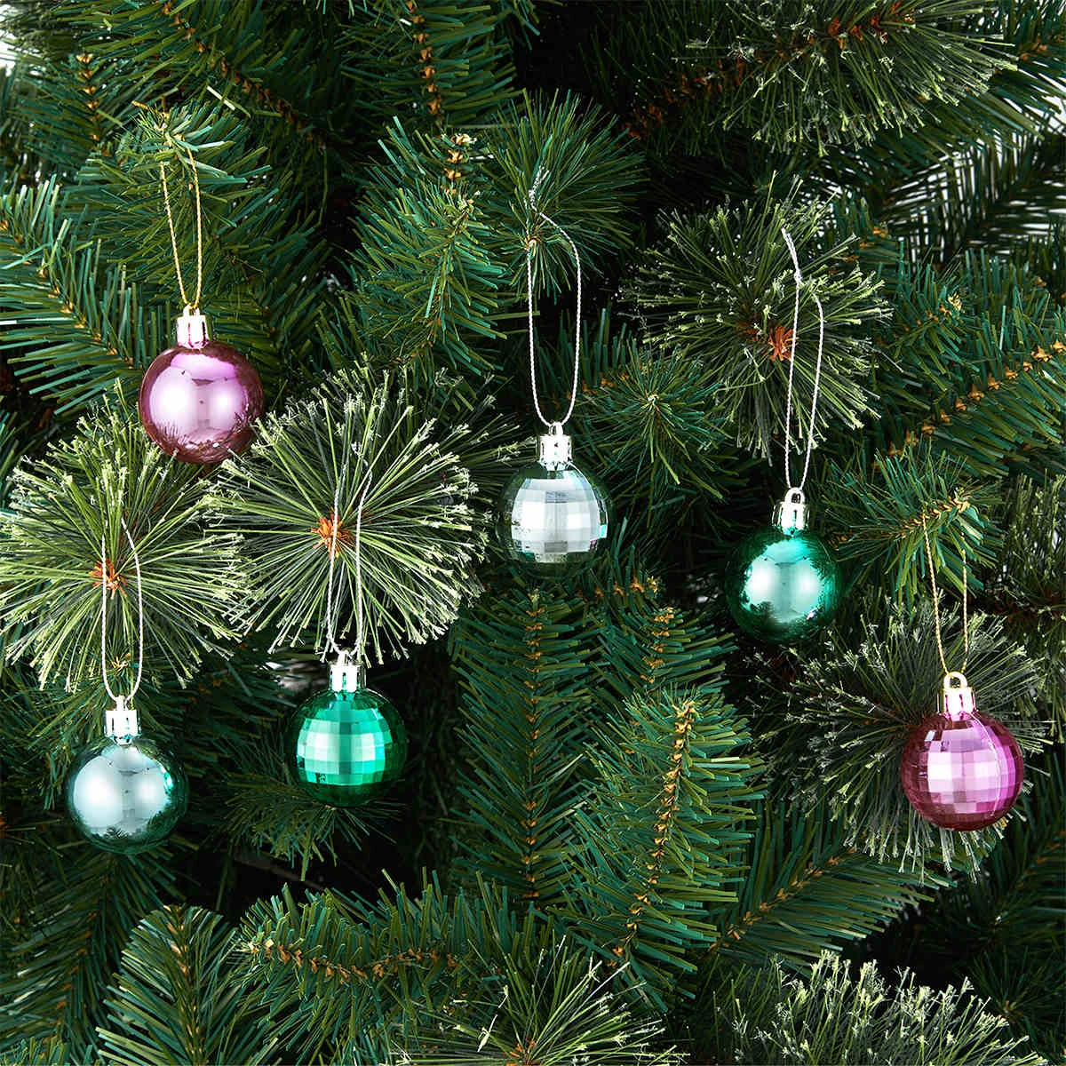 36 Pack 4cm Christmas Baubles Festive Fun 7 36 Pack 4cm Christmas Baubles Festive Fun - Image 7