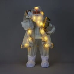 Christmas Extra Extra Large Light Up Santa - White -Christmas Gift Shop 66bca1bd 1ab2 4e66 a424 fc40c4812b5c