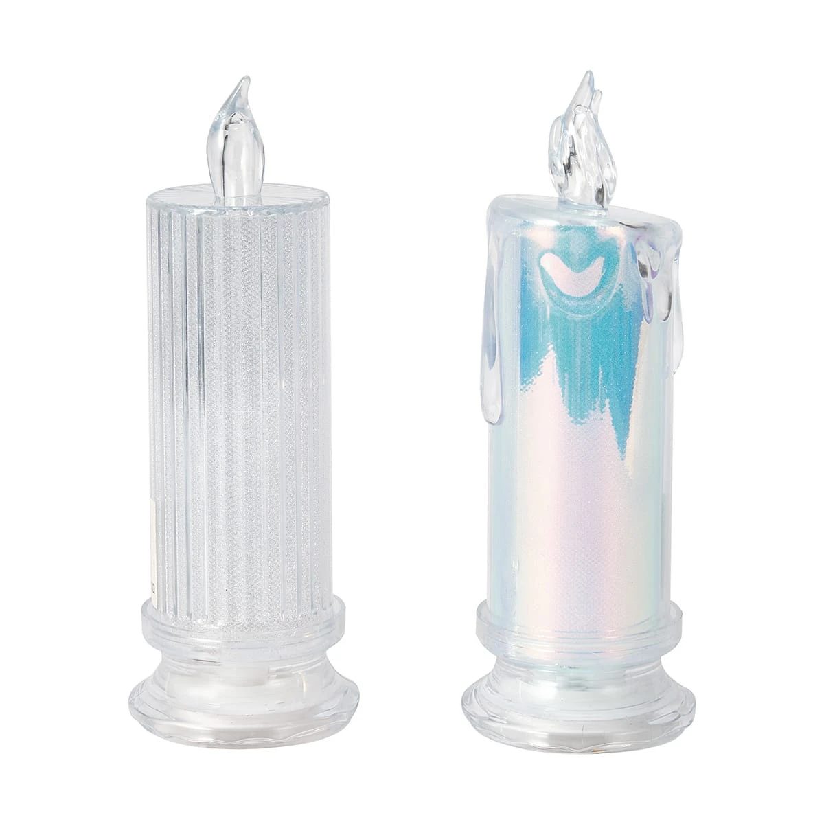 Battery Operated Christmas Light Up Candle - Assorted 1 Battery Operated Christmas Light Up Candle - Assorted