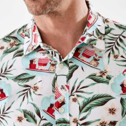 Short Sleeve Christmas Print Shirt 16 Short Sleeve Christmas Print Shirt -Christmas Gift Shop 730bffe1 f4b4 4631 8e58 143d70881f24