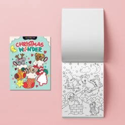 Kaleidoscope Christmas Wonder Colouring Kit - Book