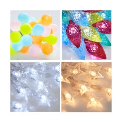 Battery Operated 24 LED Christmas Novelty String Lights - Assorted -Christmas Gift Shop 7519ff85 06a5 41c9 a934 b6b09918bf71