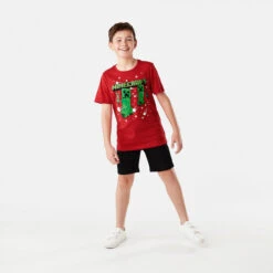 Minecraft License Christmas T-shirt -Christmas Gift Shop 75faae7b d24e 4cd6 8505 127f48179b07