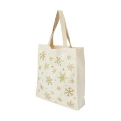 Christmas Tote Bag - Snowflake -Christmas Gift Shop 78e24ae3 bed3 433f 83b0 cce2fbddb253